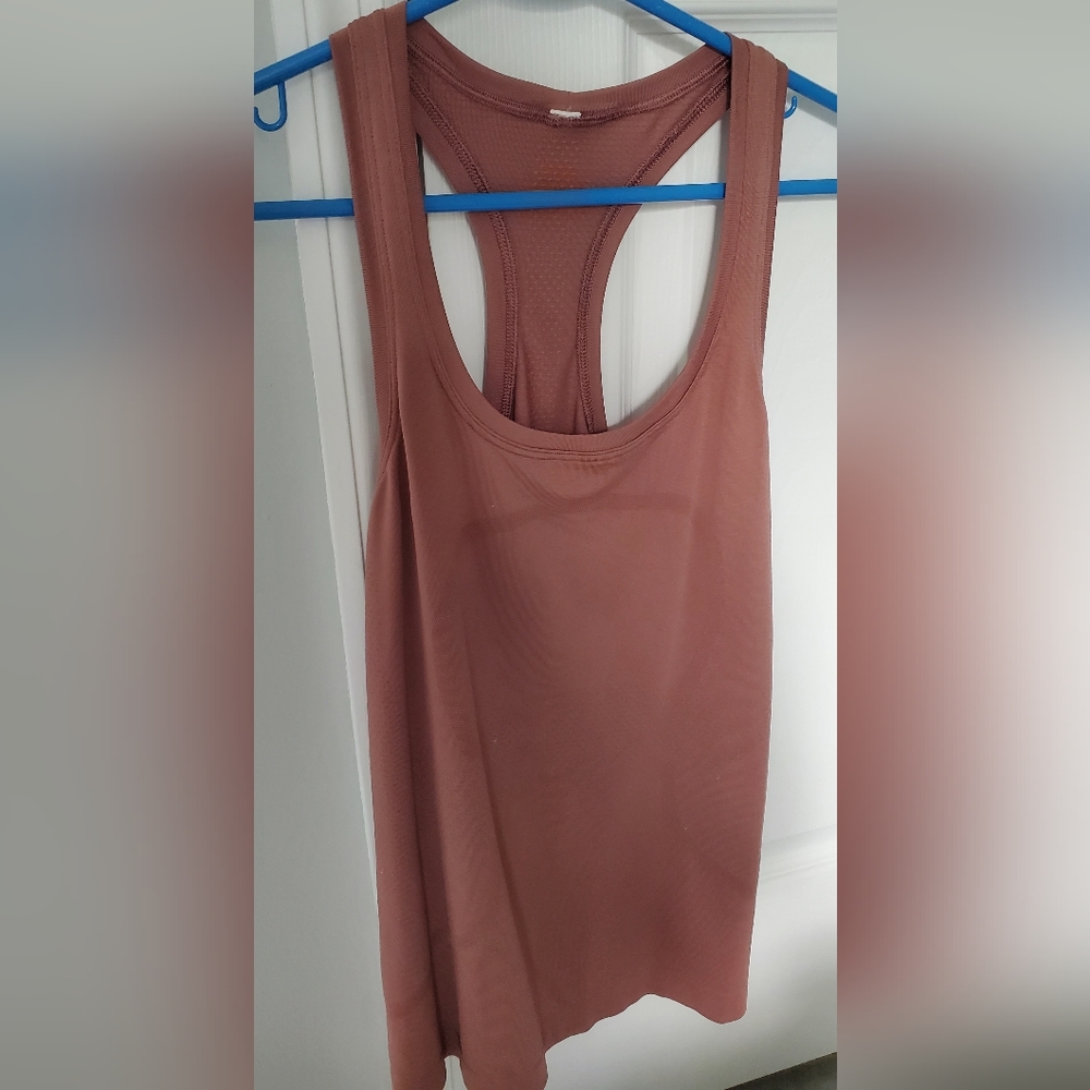 Lululemon swiftly tank top Spiced Chai